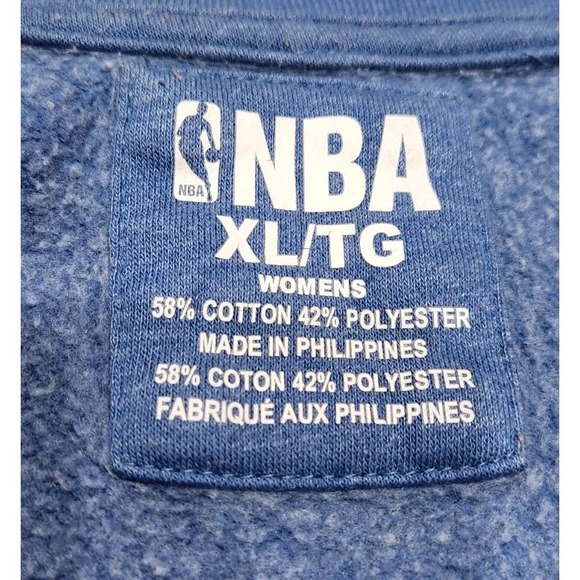 NBA New York NY Nicks Basketball Women's Sweatshirt Size XL - Picture 4 of 5